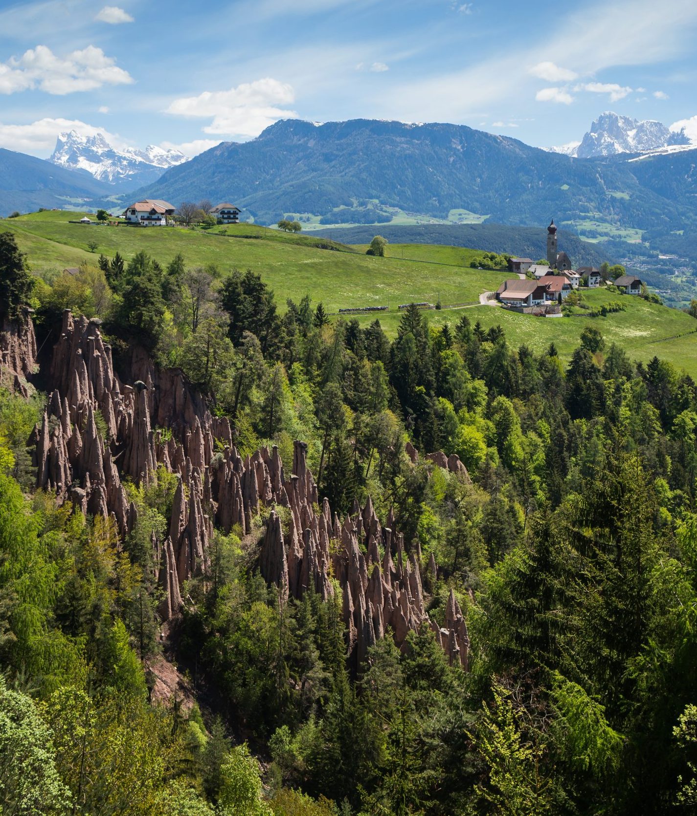 Earth pyramides of Renon, South Tyrol, Italy