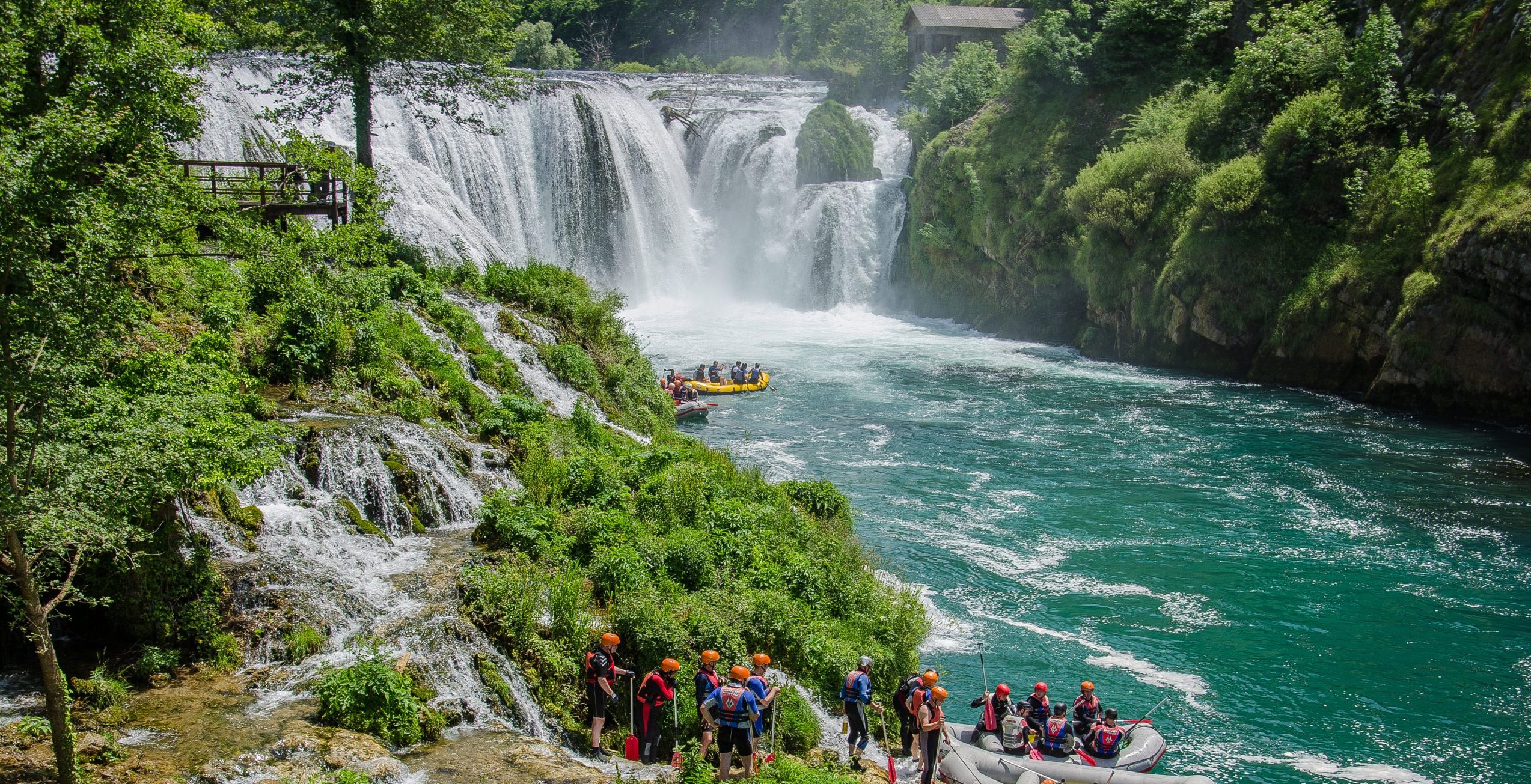 Rafting na reki Uni